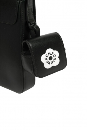 Boke Flower 2.0' Leather On Strap Phone Holder