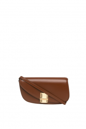 Calfskin Leather Crossbody Bag