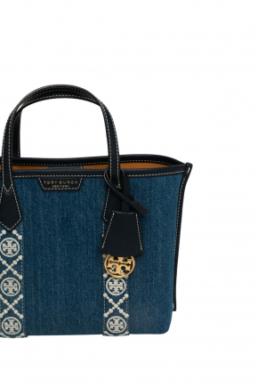 Perry Denim Triple Compartment Small 斜揹袋/托特包