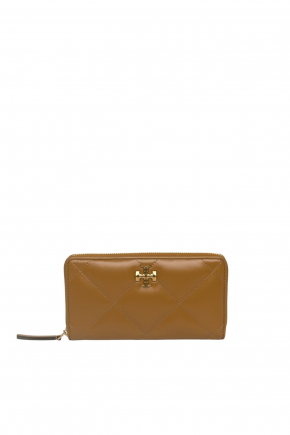 Kira Diamond Quilt Zip Continental Wallet