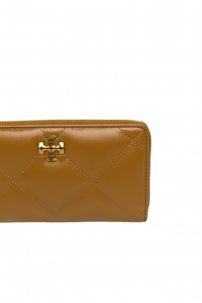 Kira Diamond Quilt Zip Continental Wallet