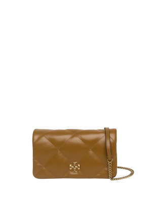 Kira Diamond Quilt Chain Wallet