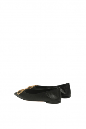 Calfskin Leather Flats