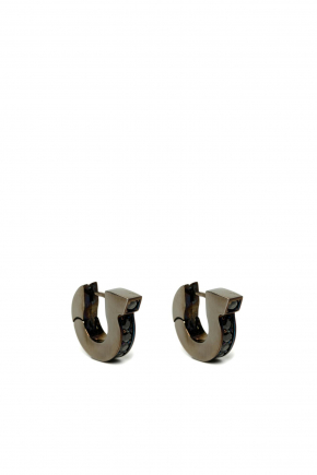 Brass Hoop Earring