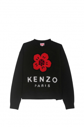 Boke Flower Jumper In Wool 毛衣