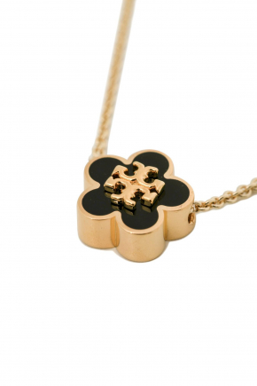 Kira Enamel Flower Pendant 頸鏈