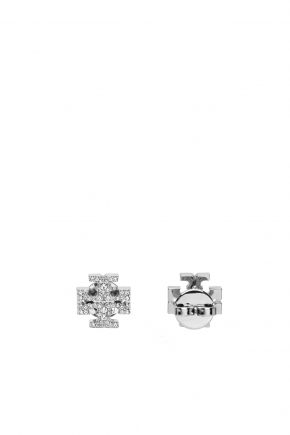 Kira Pave Stud Earrings
