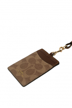 Coated Canvas Badge Holder/card Holder