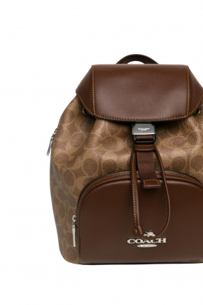 Coated Canvas Backpack