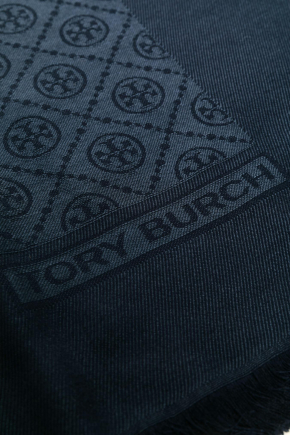 T Monogram Jacquard Traveler 圍巾