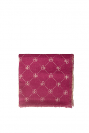 T Monogram Oblong 圍巾
