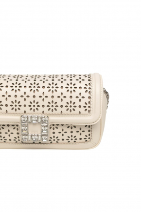 Jeu De Fille Clutch In Leather 鏈條袋/斜揹袋
