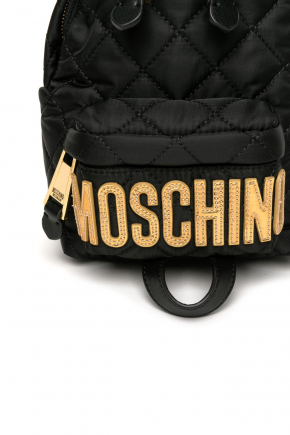 Quilted Logo Backpack