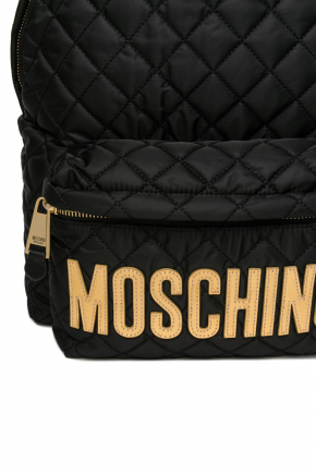 Quilted Logo Backpack