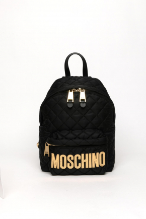 Quilted Logo Backpack