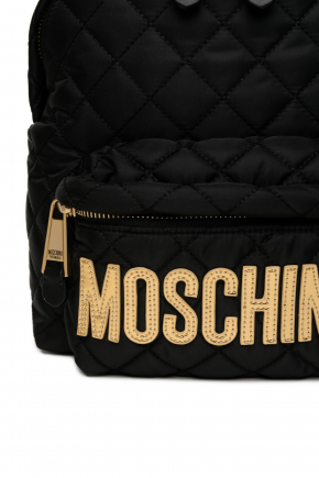 Quilted Logo Backpack