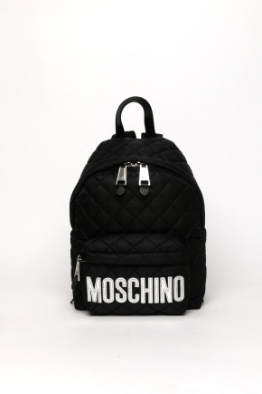 Quilted Logo Backpack