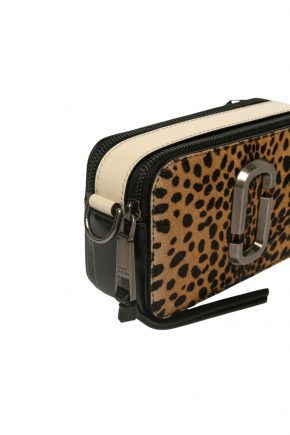 The Cheetah Haircalf Snapshot Crossbody bag