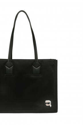 Ikon Nylon Medium Square Tote Bag