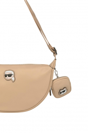 Ikon Nylon Small Half-Moon Bag Crossbody Bag