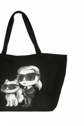 Ikon Karl & Choupette Shopper Tote Bag