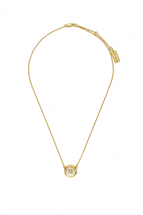 The Button Pendant Necklace