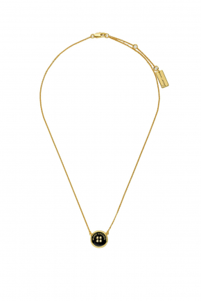 The Button Pendant Necklace