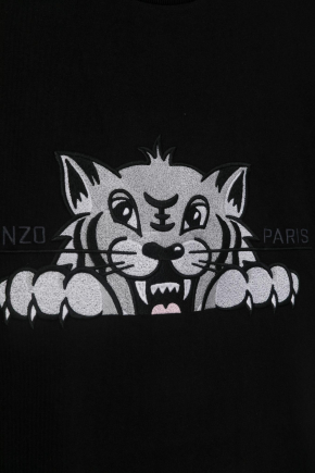 Kenzo Happy Tiger' Embroidered Oversized T恤