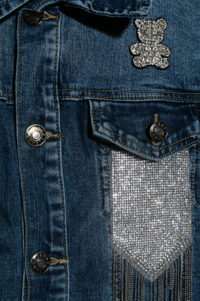 Denim Silver Patches Jacket 牛仔外套