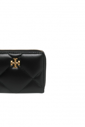Small Kira Diamond Quilt Zip Around 銀包