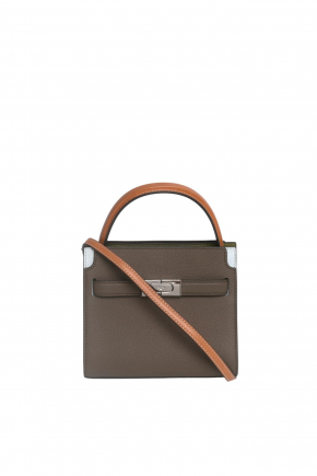 Petite Lee Radziwill Colorblock Pebbled Double Bag 斜揹袋/手提袋