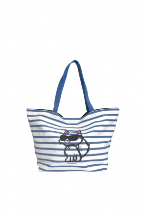 Ikon Choupette Striped Shopper 托特包