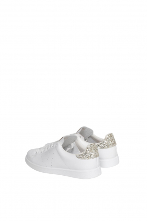 Tenis Leather & Glitter 運動鞋