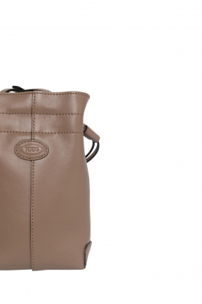 Micro Drawstring Di Bag In Leather 水桶包/斜背包