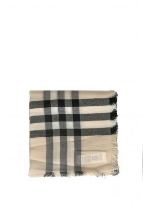 Check Wool 圍巾