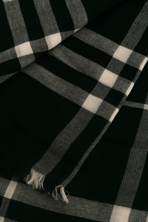 Check Wool 圍巾