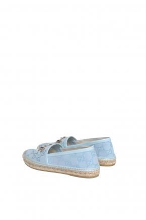 With Horsebit Espadrilles