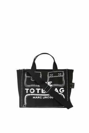 The Trompe L'oeil Cargo Canvas Medium Crossbody Bag/tote Bag