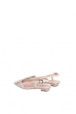Belle Vivier Slingback Ballerinas In Leather 平底鞋