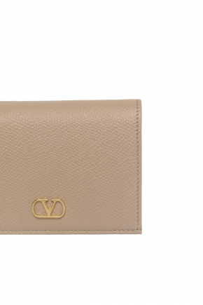 Vlogo Signature Grainy Calfskin 銀包