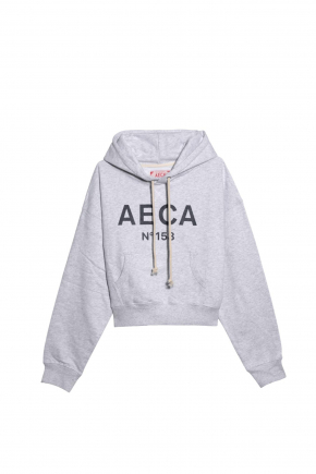 Big Logo Crop 连帽卫衣