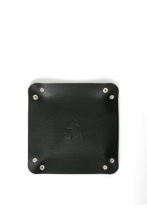 GRIMAS 皮革收納籃– 黑色