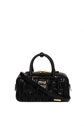 Lambskin Leather Crossbody Bag/top Handle