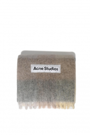 Mohair Checked 圍巾