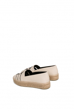 Leather Espadrilles