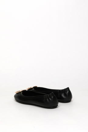 Minnie Travel Ballet With Metal Logo 平底鞋