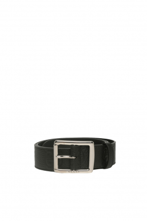 Gg Rubber-Effect Leather Belt 腰帶
