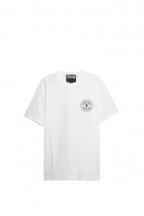Embroidered V-Emblem T恤