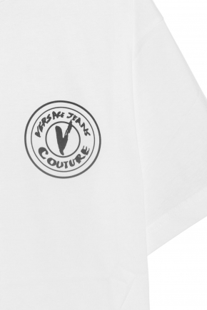 Embroidered V-Emblem T恤