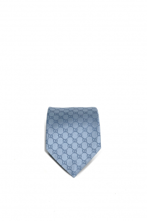 Gg Pattern Silk Tie